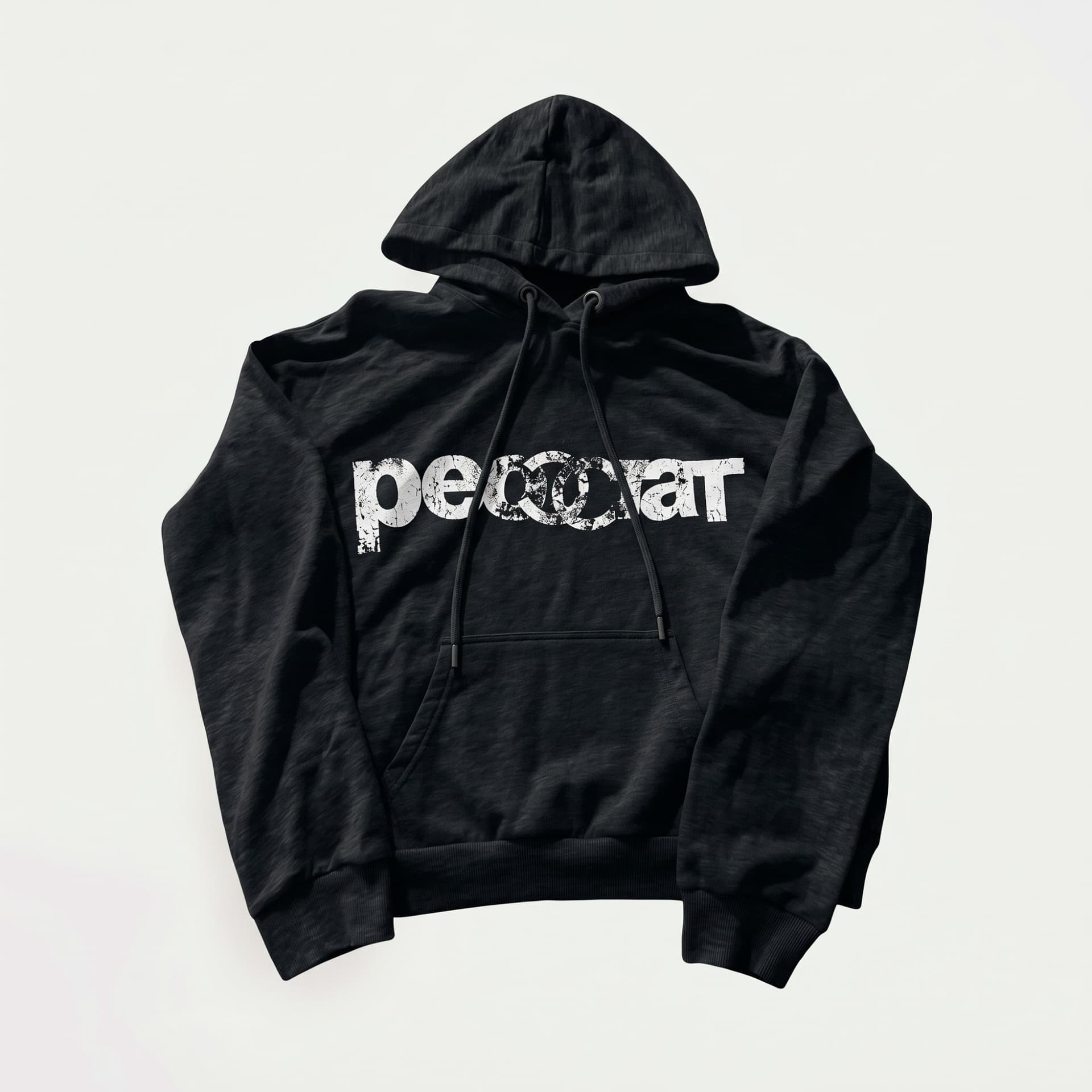 Худи РЕОСТАТ Logo, чёрный, спереди
